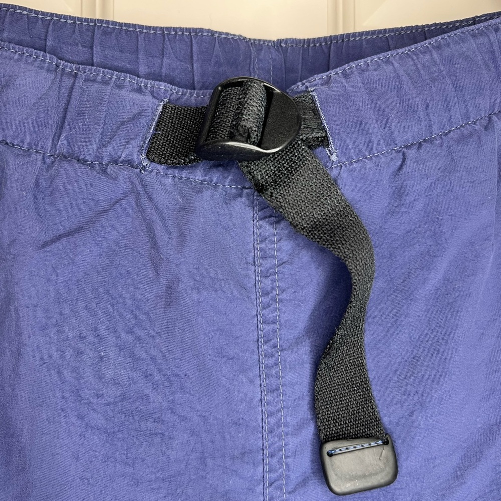 The North Face Navy Belted Cargo Swim Trunks Mens XL  Gorp Core Hiking Shorts - Picture 5 of 7